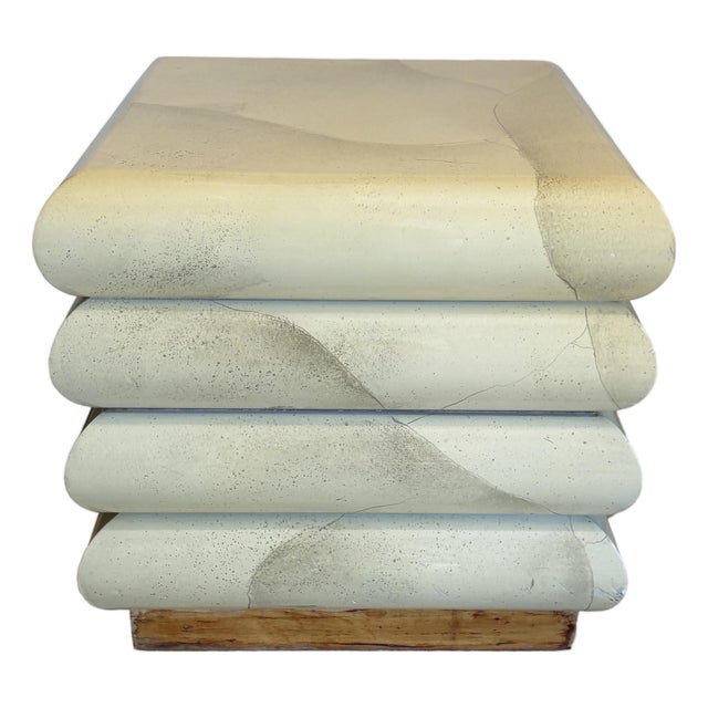 Mid 20th Century Postmodern Bubble Side Table, Made in Italy For Sale