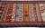 1960s Mid-20th Century Turkish Kilim Multicolor Handmade Tribal Wool Runner For Sale - Image 5 of 10
