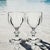 This pair of Villeroy & Boch Bernadotte crystal goblets was produced in Germany during the Late 20th Century. Crafted of...