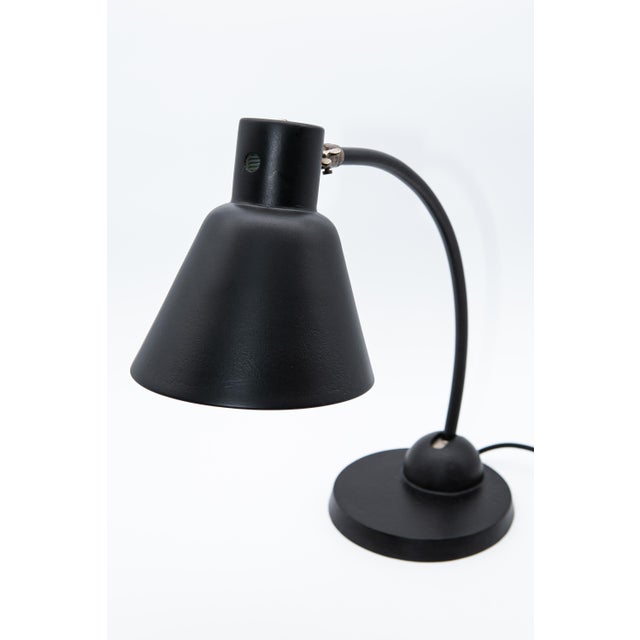 Black Desk Lamp from Schaco, 1930s For Sale - Image 8 of 9