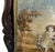 Victorian Antique Victorian c.1850s Carved Rosewood Embroidered Silk Fireplace Pole Screen For Sale - Image 3 of 11