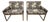 Pair of Fabien Baron for Berhardt Design b.3 Lounge Chairs For Sale