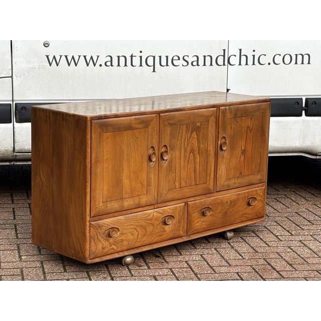 Mid-Century Modern Ercol Sideboard in Wood For Sale - Image 10 of 13