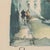 Vintage Framed Paris Montmartre Rue Du Chevalier De La Barre Art Print For Sale - Image 9 of 9