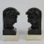 Art Deco Bookends in Black Marble, Belgium, Set of 2 For Sale - Image 6 of 6