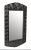 Mid-Century Modern NOIR Nanna Mirror, Hand Rubbed Black with Light Brown Trim For Sale - Image 3 of 5