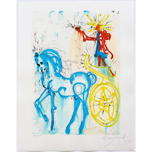 Salvador Dali, The Triumphal Horse, 1970, Lithograph For Sale - Image 8 of 9