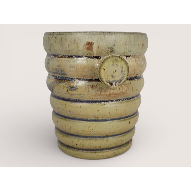 Ceramic Stoneware Flower Pot from Puisaye, 1950s, Set of 2 For Sale - Image 7 of 16