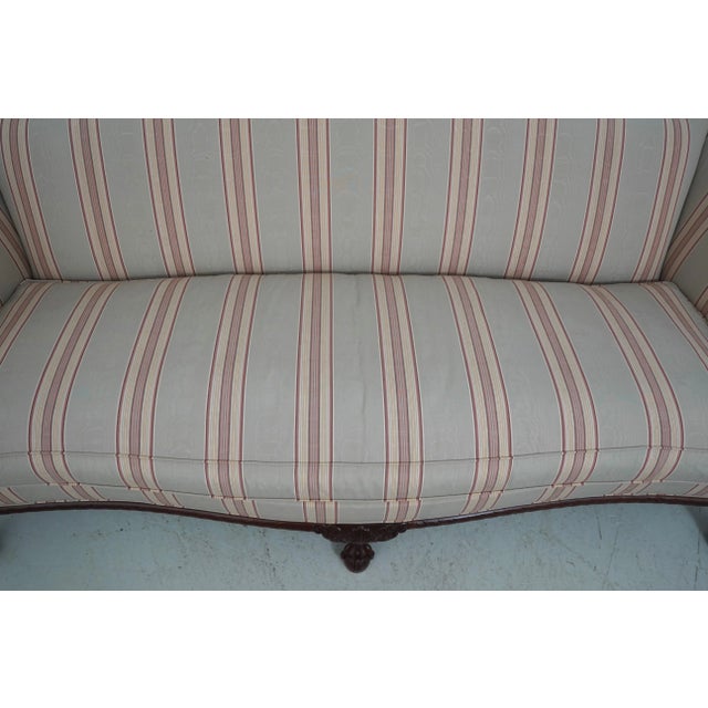 Hickory Chair Furniture Company Hickory Chair James River Collection Clawfoot Sofa For Sale - Image 4 of 12