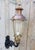 Round Cast Iron and Copper Wall Lantern, in Flawless conditions. Designed from 2000 Up to 250V (Europe/UK Standard).The...