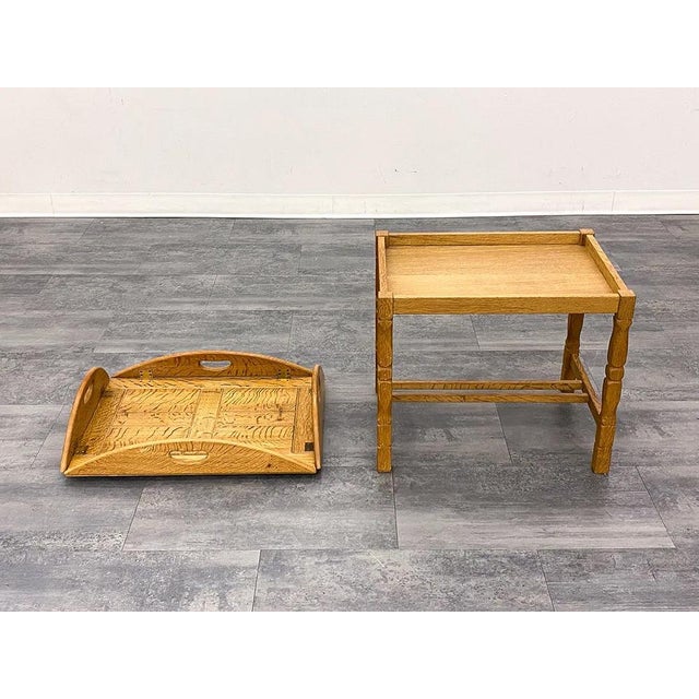 1960s 1960s Butlers Tray Table Traditional Sid Table For Sale - Image 5 of 13