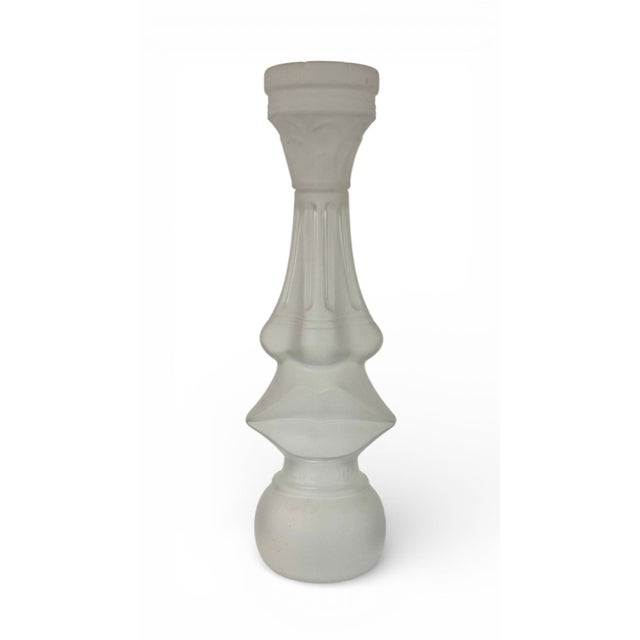 Salvador Dali White Glass Sculpture or Perfume Bottle For Sale - Image 4 of 9