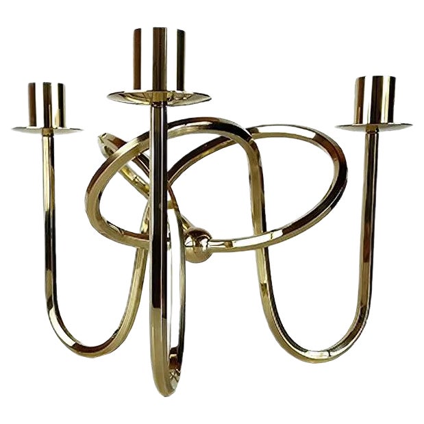 Vintage Friendship Knot Candleholder by Josef Frank for Svenskt Tenn, 1938 For Sale