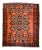 1920s Handmade Antique Persian Lilihan Rug For Sale