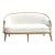 Vintage Carved Canape Sofa For Sale