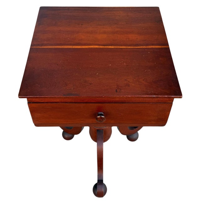 19th Century American Empire Side Table For Sale In Chicago - Image 6 of 14
