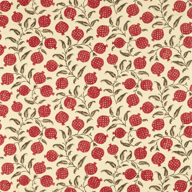 Sanderson Anaar Fabric in Madder For Sale