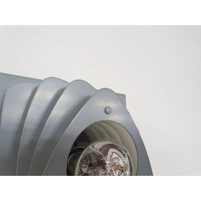 1960s Mid-Century Grey Metal Wall Light, the Netherlands, 1960s For Sale - Image 5 of 9