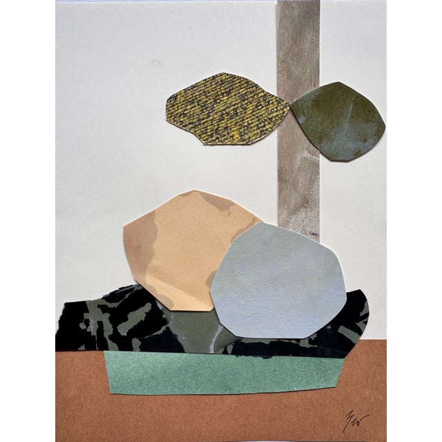 "Magic Still Exists 5" Original Mixed-Media Collage on Paper by Zac Woodiel For Sale - Image 4 of 7