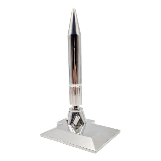 Aluminum Space Rocket, Italy, 1960s For Sale