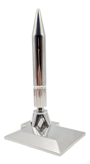 Aluminum Space Rocket, Italy, 1960s