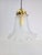 Vintage Glass & Brass Handkerchief Pendant Lamp from Peill & Putzler, 1960s For Sale - Image 6 of 11