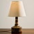 A Danish table lamp from the 1970s, created by ceramicist Per Engstrøm. The lamp has organic patterns and a glossy and...