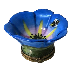 French Porcelain Jewelry Dish Pill Box