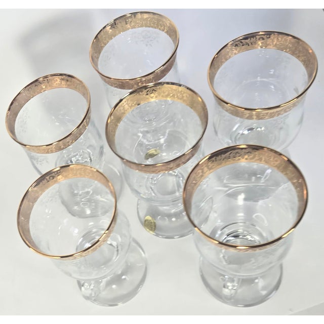 Vintage Gold Embossed Irish Coffee Mugs- Set of Eight For Sale - Image 16 of 16