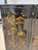 Vintage Chinese Black Lacquer Chinoiserie Sideboard W/ Hand-Painted Gilt Decoration For Sale In San Diego - Image 6 of 15