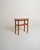 Brown Nordic Pine Console Table with Shelf, 1950s For Sale - Image 8 of 8