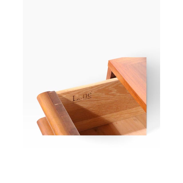 Mid Century Lane Rhythm Night Table by Lane For Sale - Image 12 of 12