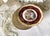 1940's Mythological Scene Plates, Cico Bavaria Germany, Ruby & Gold, Set of 6 For Sale In Philadelphia - Image 6 of 17