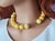 Genuine Royal Egg-Yolk Baltic Amber Necklace, 20 Round Beads, 18″, 101.5 Grams For Sale In Cleveland - Image 6 of 8