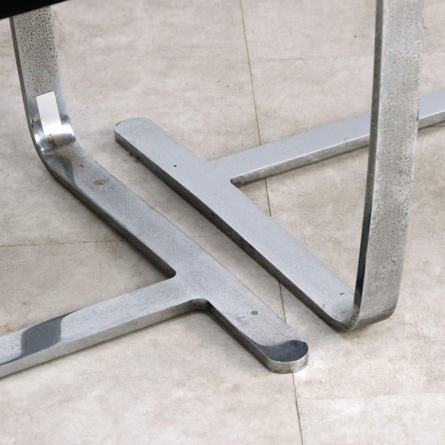 Brno Armchairs by Ludwig Mies van der Rohe for Knoll International, 1980s, Set of 4 For Sale - Image 12 of 14