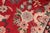 Shabby Chic Floral 1990's Pak-Persian Red/Blue Wool Rug - 6'1'' X 9'1'' For Sale - Image 4 of 9