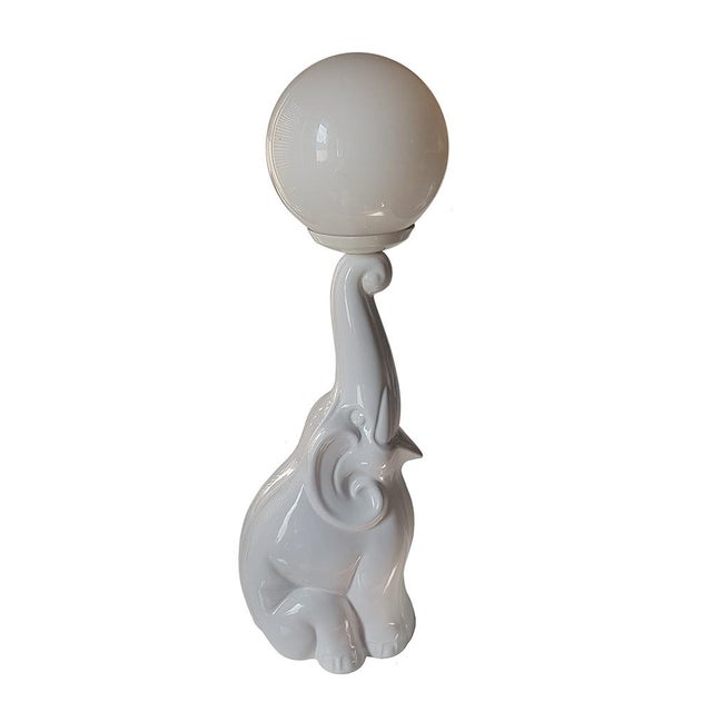 Elephant Table Lamp from Massive, 1980s For Sale - Image 6 of 6