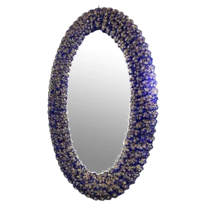 Murano Glass Oval Mirror