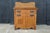 Antique American Victorian Oak Washstand Commode Chest Cabinet Backsplash For Sale - Image 6 of 18