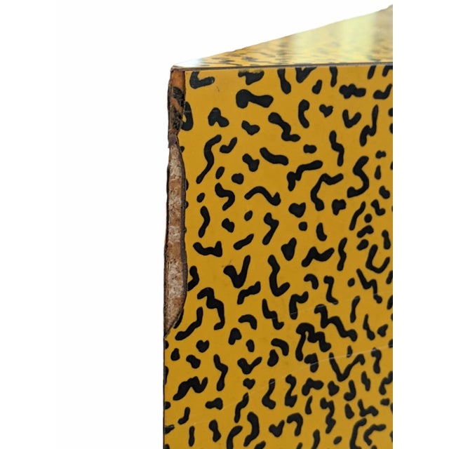 Vintage Italian Ettore Sottsas Bacterio Origami Triangular Coffee Table For Sale - Image 12 of 13