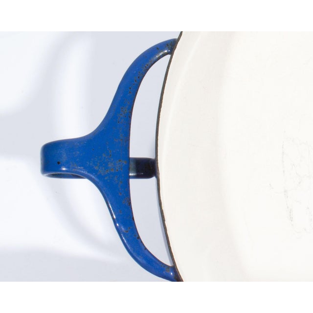 Blue Jens Quistgaard Dansk Kobenstyle Blue Enamel Paella Pan For Sale - Image 8 of 8
