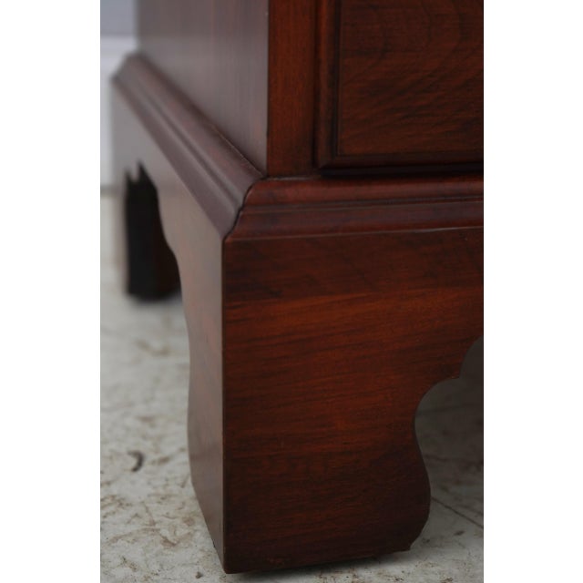 Pair of Henkel Harris Cherry Nightstands For Sale - Image 10 of 18