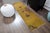 1970s Vintage Turkish Handmade Wool Cotton Yellow Runner Rug For Sale In San Francisco - Image 6 of 11