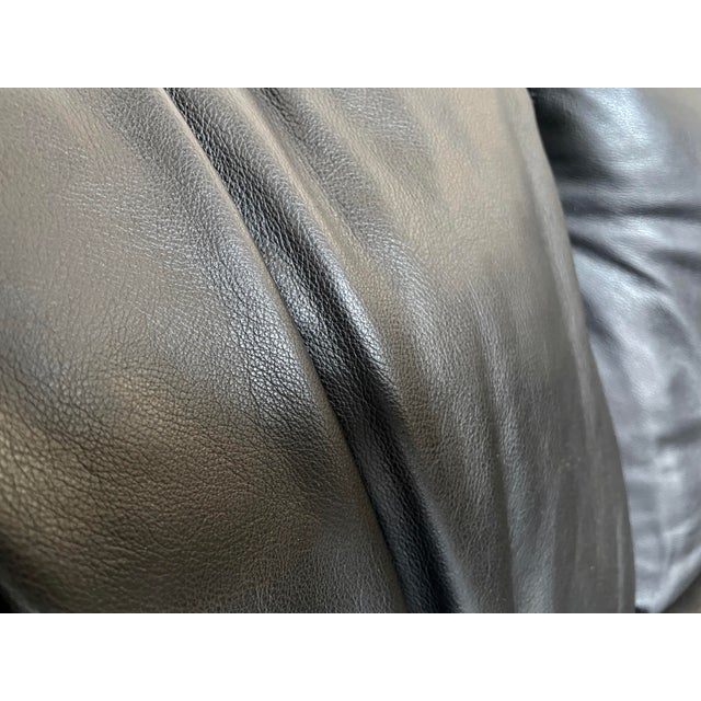 Metal DS-165 Sofa in Black Leather with Adjustable Backrests from de Sede, 2010s For Sale - Image 7 of 10