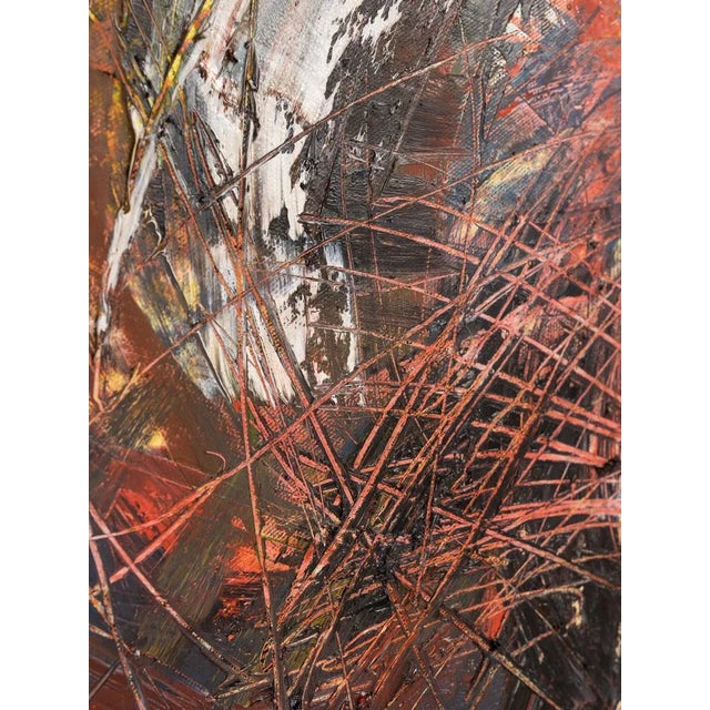 Detlef Hagenbäumer "Fly". Oil on canvas. This piece has an attribution mark, I am sure that it is completely authentic and...