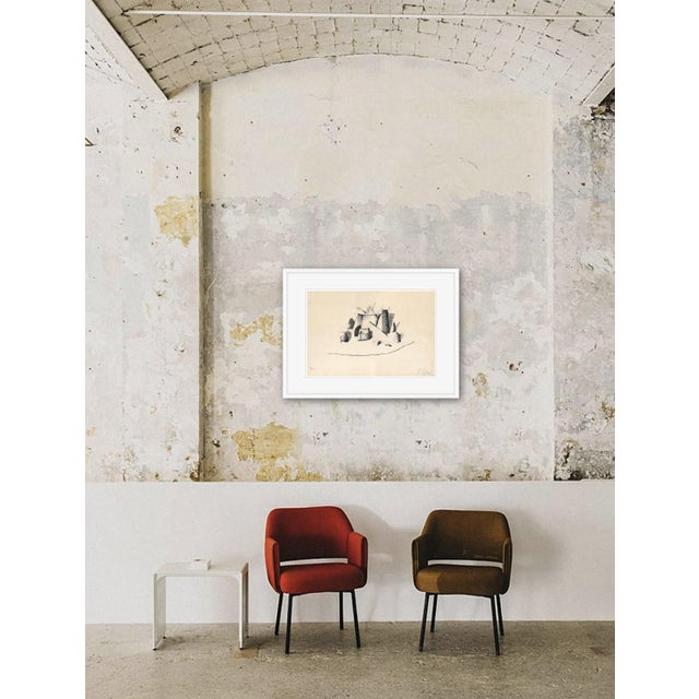 Karl Korab, Abstract Composition, Etching, 1974 For Sale - Image 3 of 4