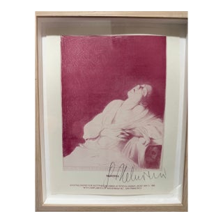 Signed 1996 Lithograph by Gottfried Helnwein Titled “Madonna” For Sale