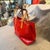 A 2004 Louis Vuitton Red Vernis Patent Leather and Vachetta Reade Hand-Bag For Sale - Image 15 of 18