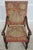 French Pair of Antique Louis XVI Fauteuils Needlepoint Open Arm Chairs For Sale - Image 3 of 18