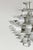 Silver Cassiopeia Seven-Tier Pendant Light by Max Sauze for Max Sauze Studio, 1970s For Sale - Image 8 of 14